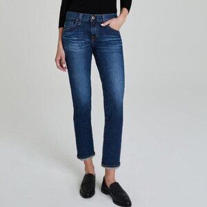 PRADA MILANO LOW RISE TIGHT FIT CROPPED FITTED JEANS STRETCH DENIM CAPRIS sz 27